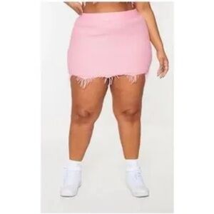 Prettylittlething Plus Women’s Shorts Skirt. Size 16